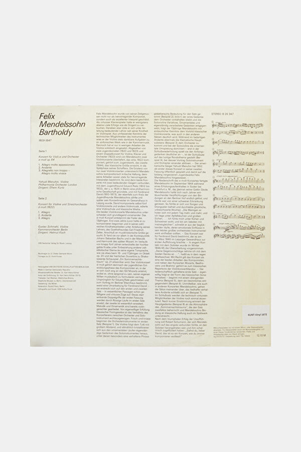 Felix Mendelssohn-Bartholdy - Yehudi Me 4