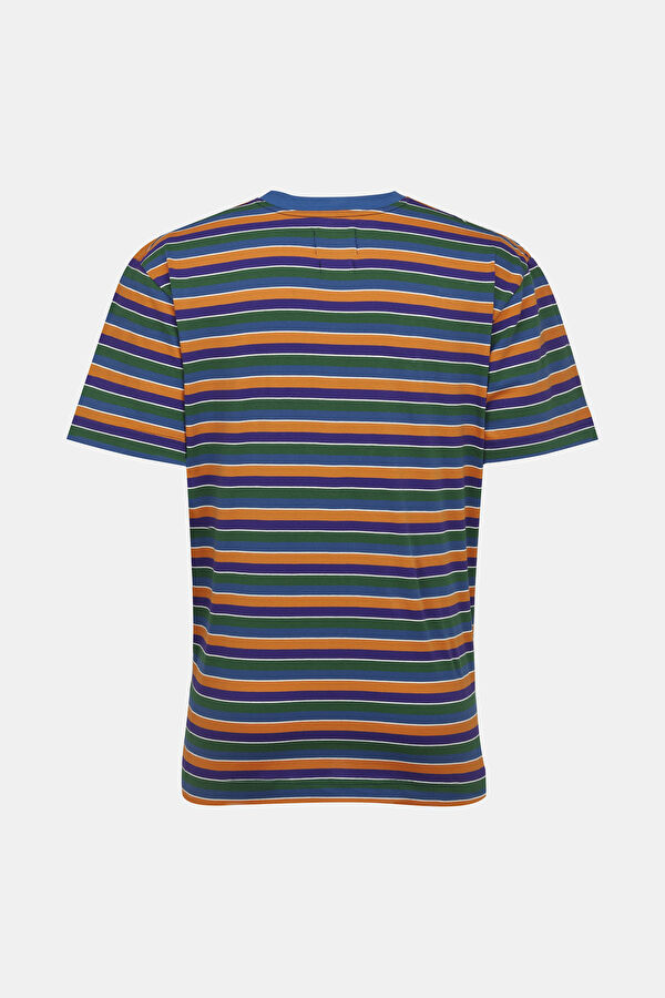 Bisiklet Yaka Çizgili T-Shirt 2