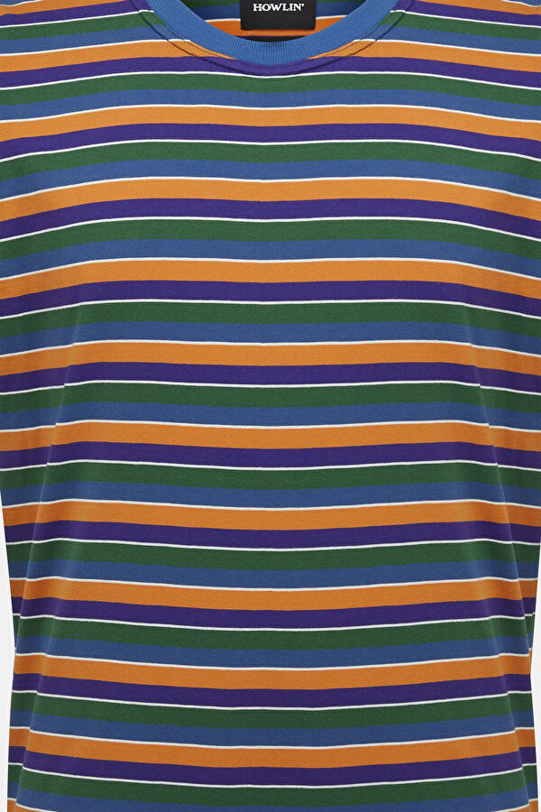Bisiklet Yaka Çizgili T-Shirt 3