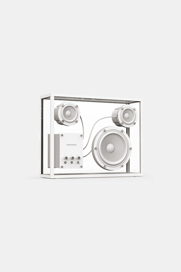 Beyaz Transparent Hoparlör 5