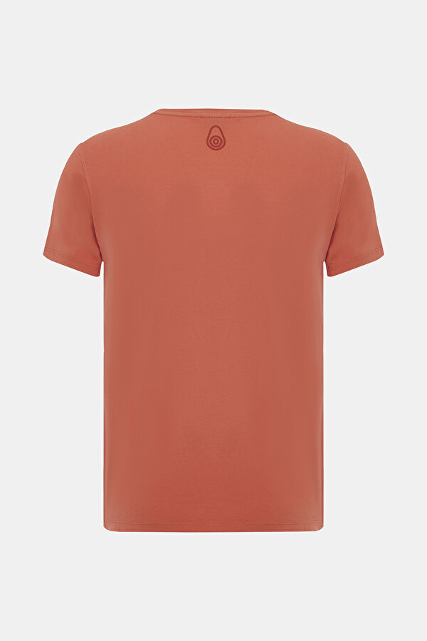 Kırmızı Bisiklet Yaka T-Shirt 2