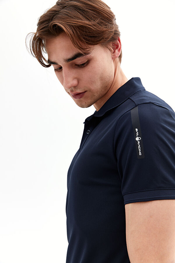 Lacivert Polo Yaka T-Shirt 3