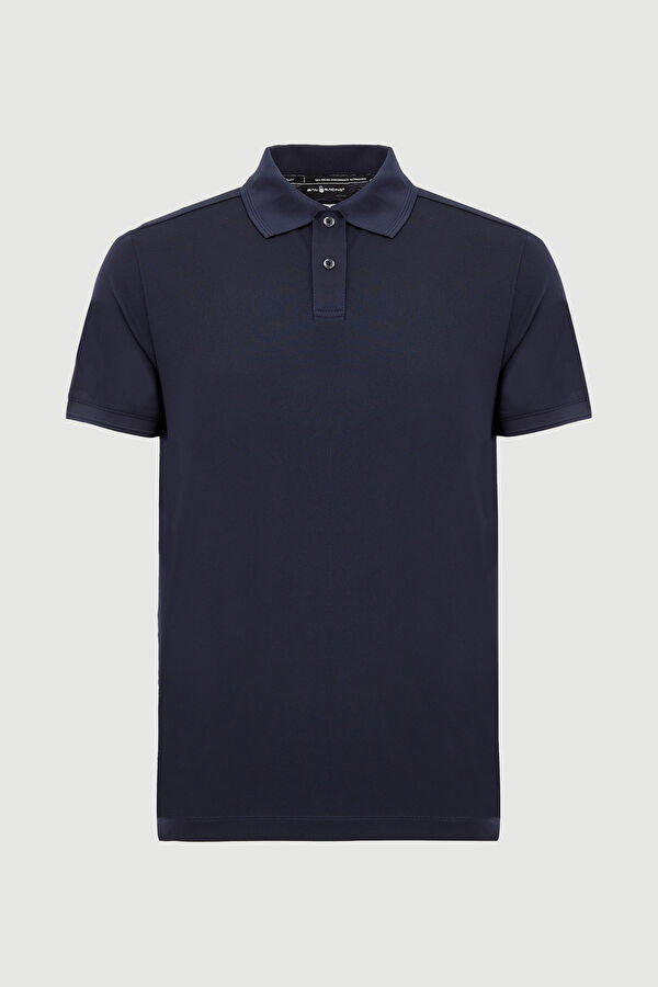 Lacivert Polo Yaka T-Shirt 4