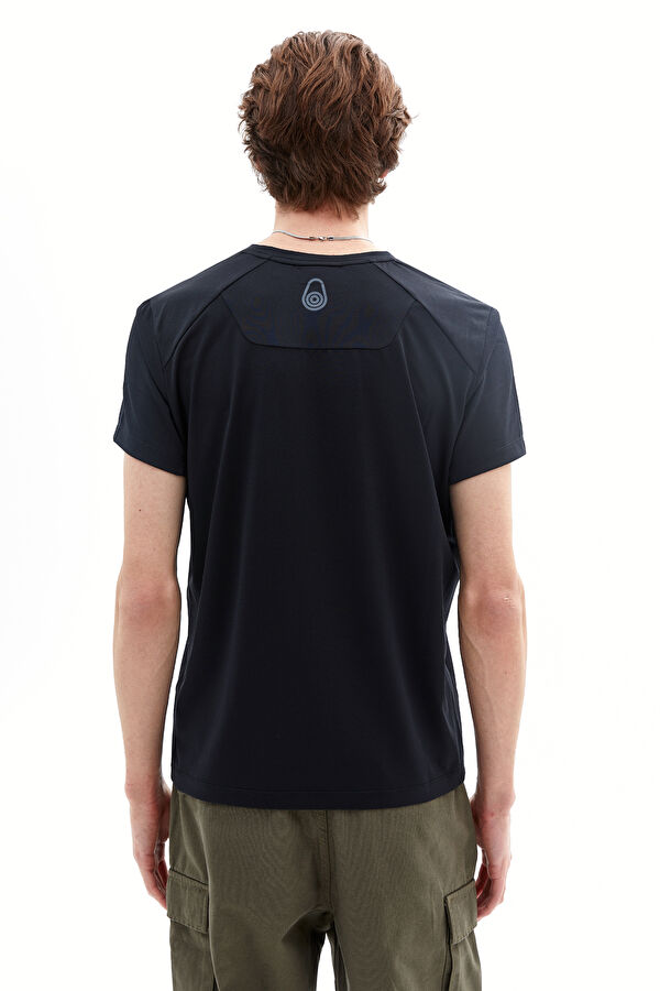 Siyah Bisiklet Yaka T-Shirt 3