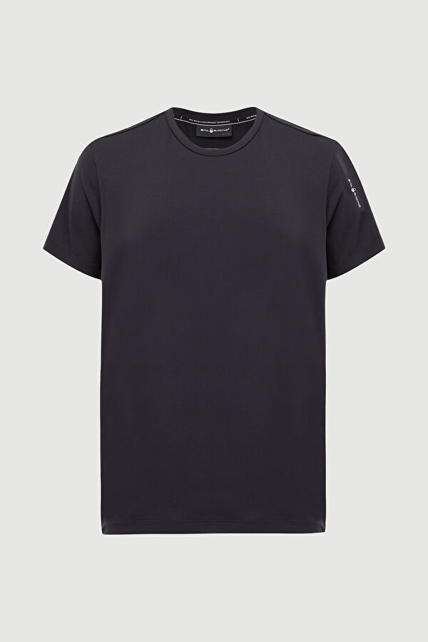 Siyah Bisiklet Yaka T-Shirt 4