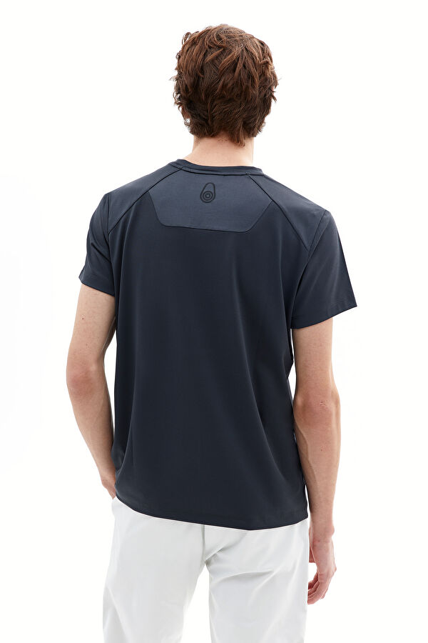 Gri Bisiklet Yaka T-Shirt 3