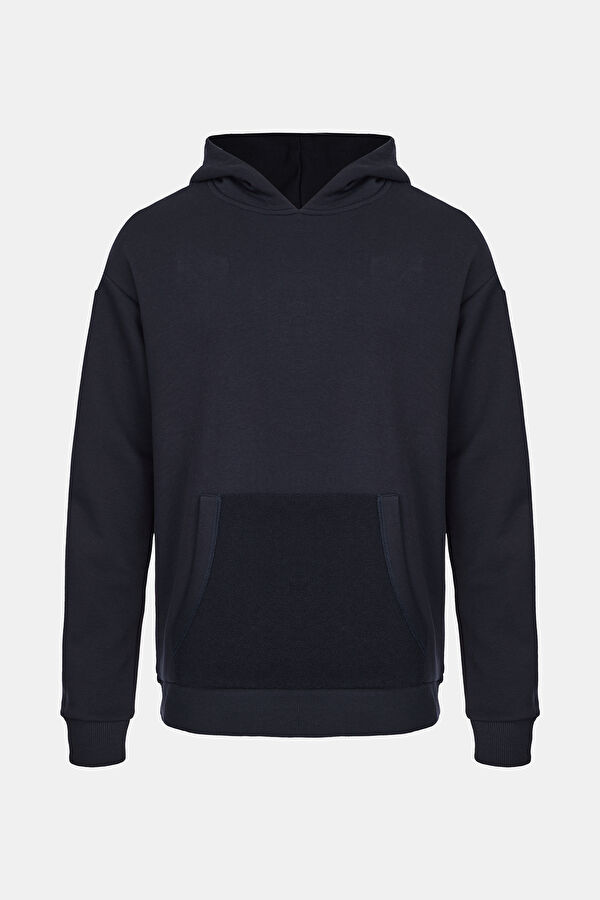 Koyu Mavi Sweatshirt