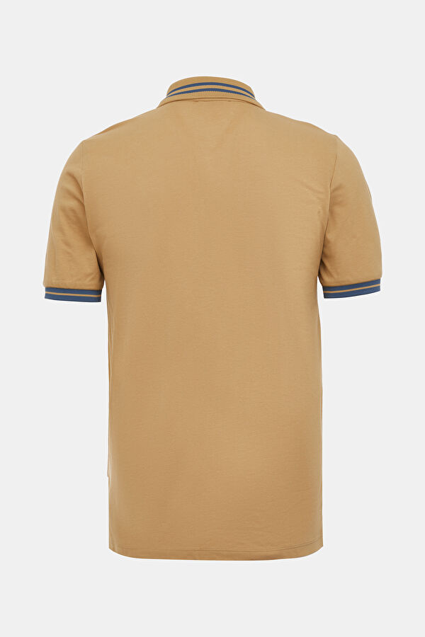 Bej Erkek T-Shirt 2