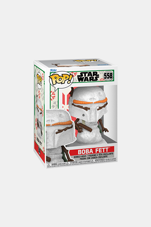 Star Wars: Holiday- Boba Fett Pop Figür