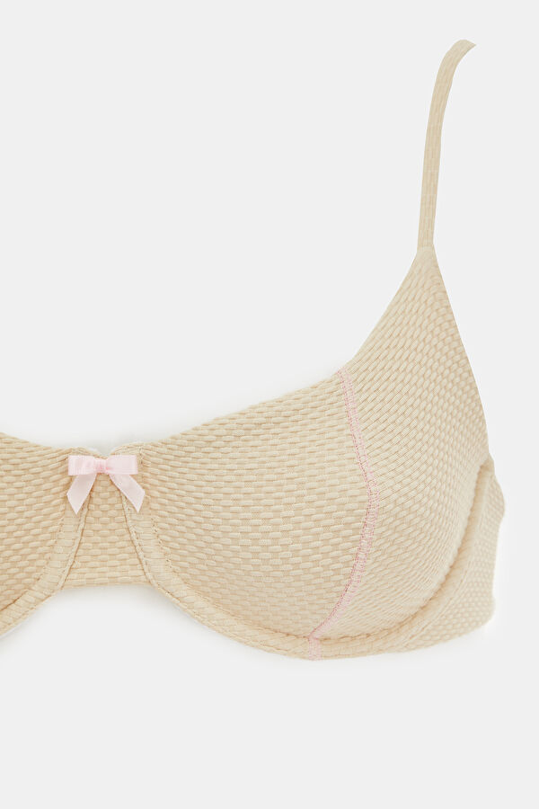 Bej Askılı Bikini 3