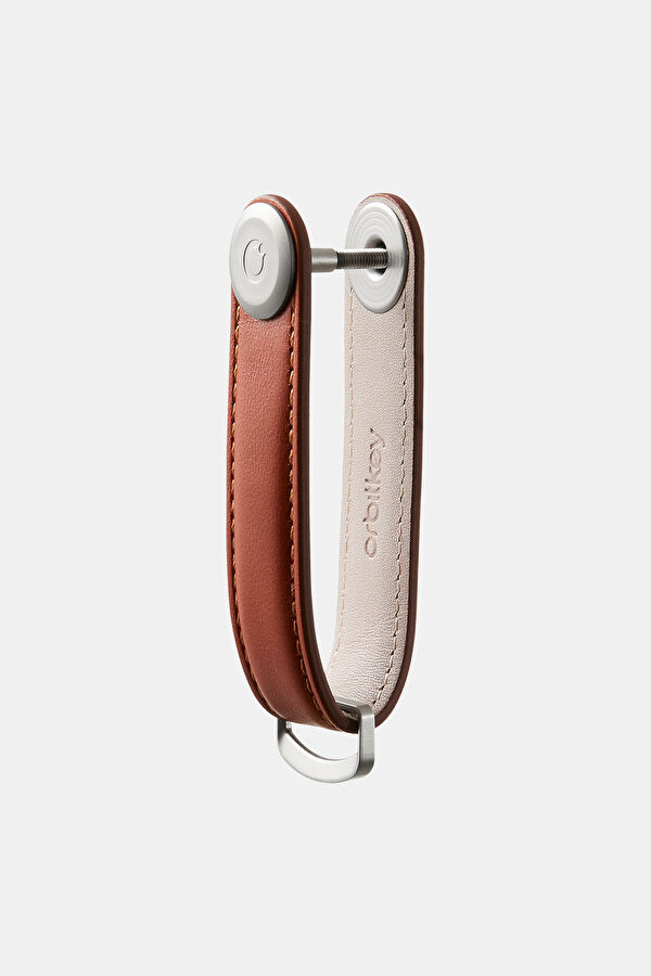 Leather Key Organizer Kahverengi Anahtarlık 4