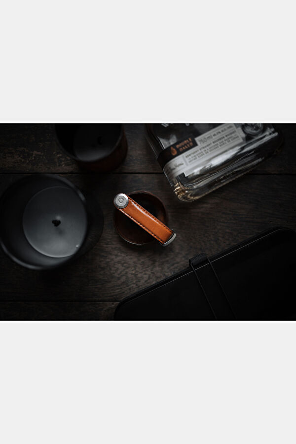 Leather Key Organizer Kahverengi Anahtarlık 6