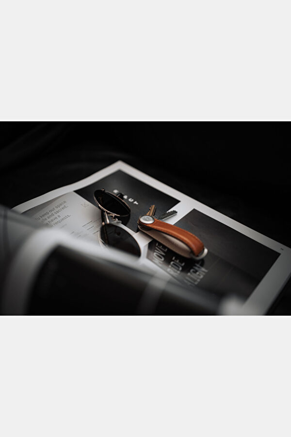 Leather Key Organizer Kahverengi Anahtarlık 9