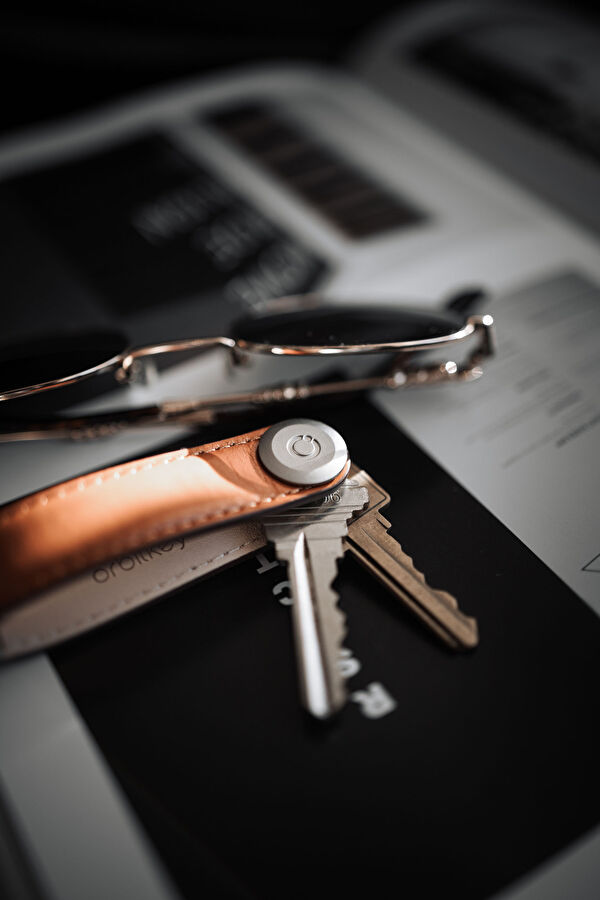 Leather Key Organizer Kahverengi Anahtarlık 10