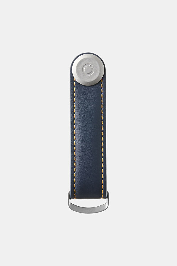 Leather Key Organizer Mavi Anahtarlık