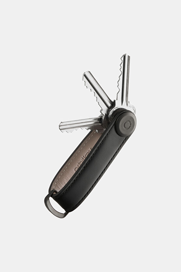 Leather Key Organizer Siyah Anahtarlık 6