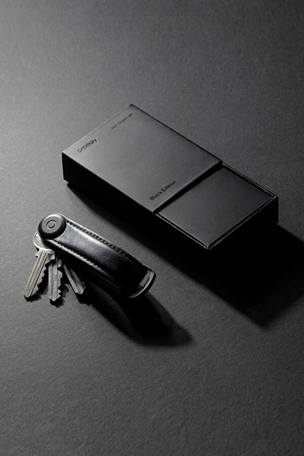 Leather Key Organizer Siyah Anahtarlık 18