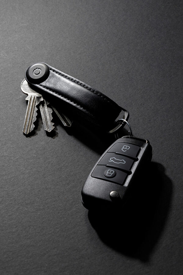 Leather Key Organizer Siyah Anahtarlık 20