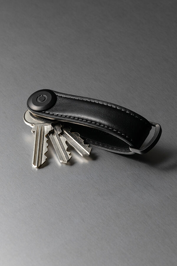 Leather Key Organizer Siyah Anahtarlık 21