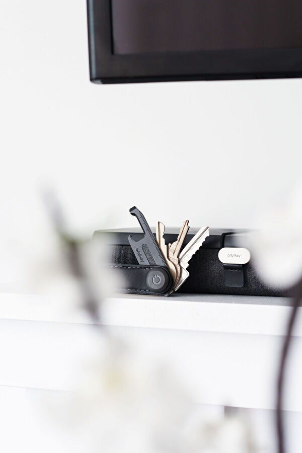 Leather Key Organizer Siyah Anahtarlık 2