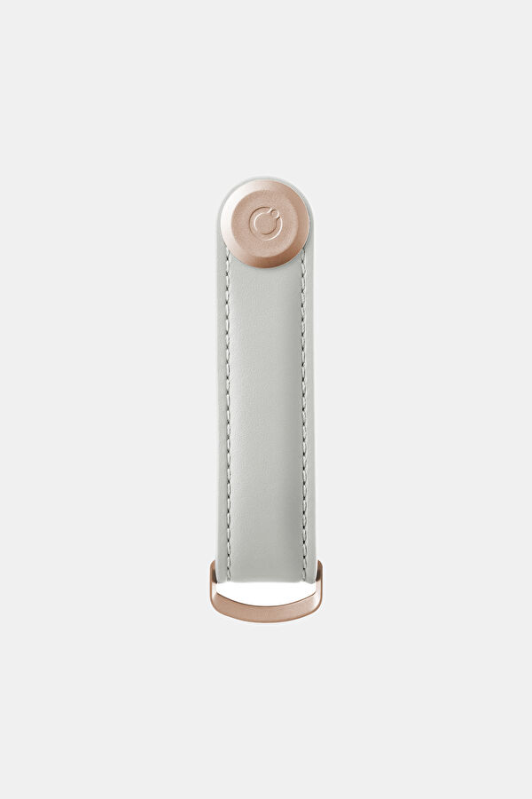 Leather Key Organizer Gri Anahtarlık