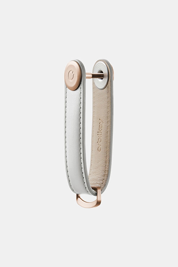 Leather Key Organizer Gri Anahtarlık 2