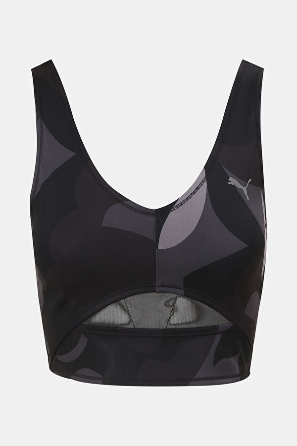 Studio Aop Siyah Desenli Bralet