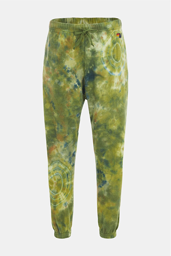Yeşil Dar Paça Spor Pantolon
