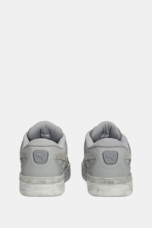Skate Vibe Reflective Gri Deri Erkek Spor Ayakkabı 3
