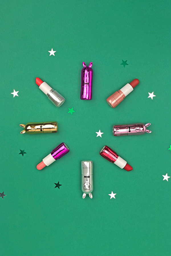 Metal Fushia Lip Balm 3