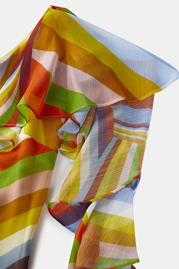 Colorful Patterned Women's Dress 3