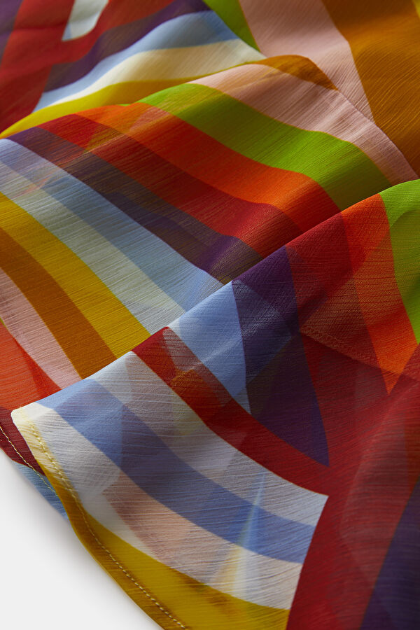 Colorful Patterned Women's Dress 4