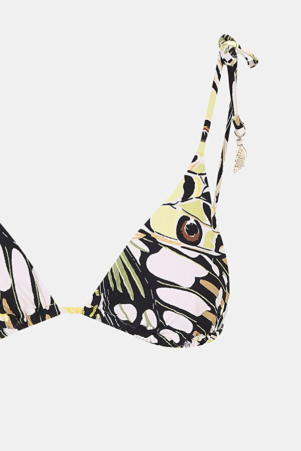 Sarı Desenli Bikini 3