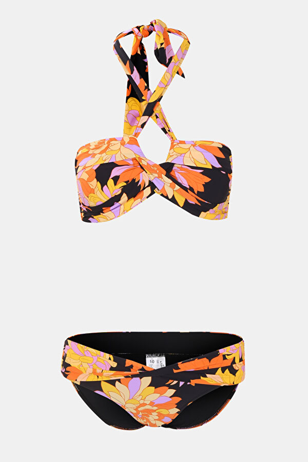 Siyah Desenli Bikini