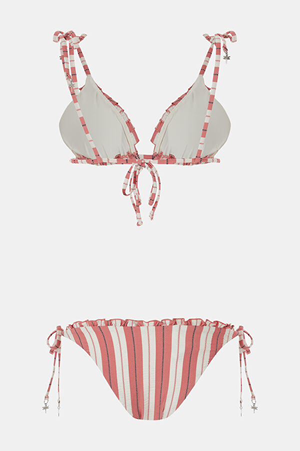 Mercan Desenli Bikini 2