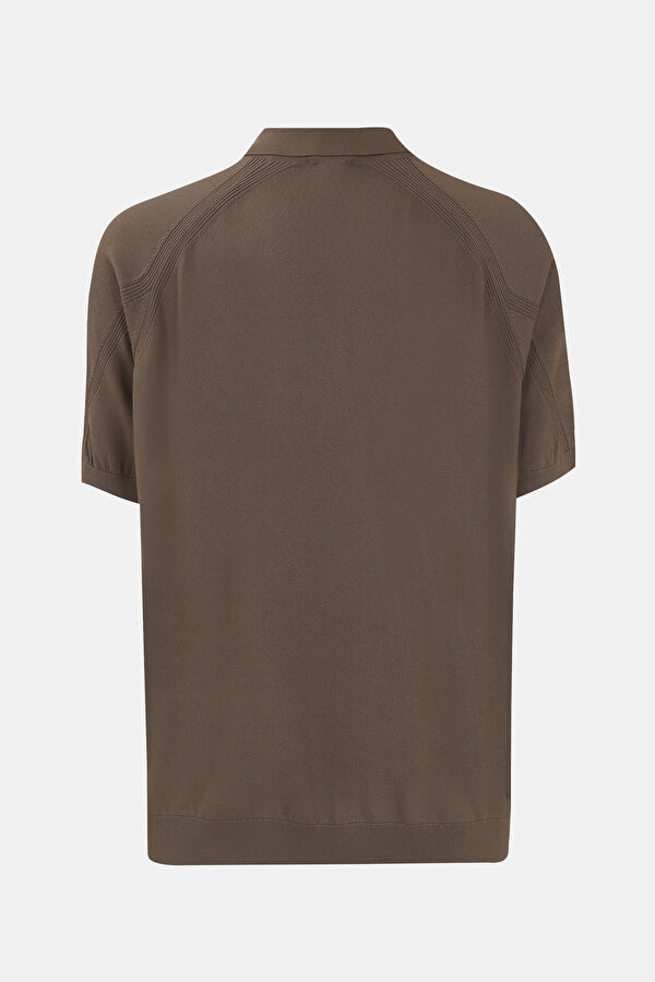 Haki Polo Yaka T-Shirt 2
