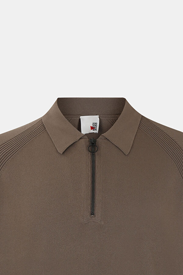 Haki Polo Yaka T-Shirt 3