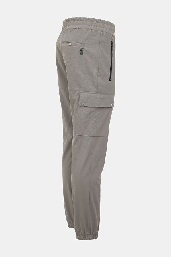 Gri Boru Paça Erkek Pantolon 6