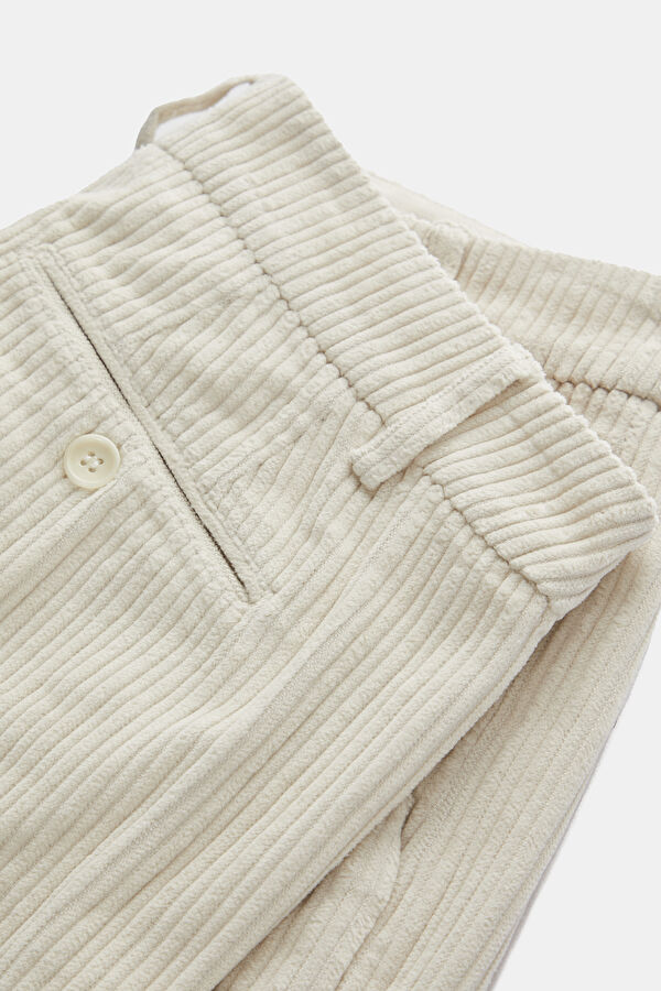 Perfect Woman Woven Pant, Cream, L 4
