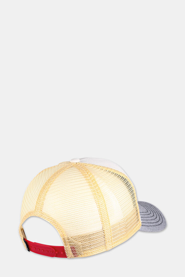 HFT Cap Food Beer & Coffee, Light Grey, White, Cream, STD 2
