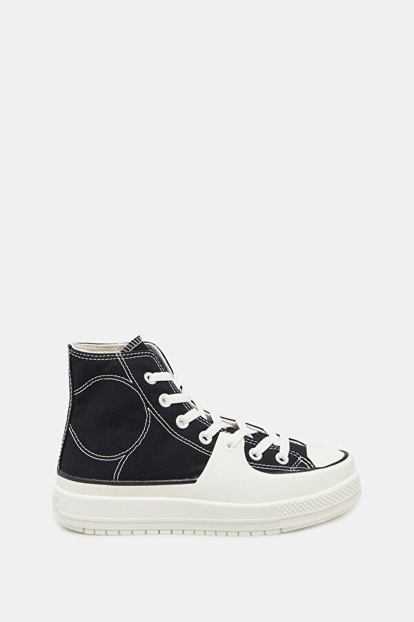 Chuck Taylor All Star Construct Kadın Siyah Spor Ayakkabı