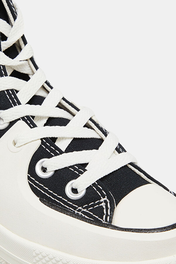 Chuck Taylor All Star Construct Kadın Siyah Spor Ayakkabı 4