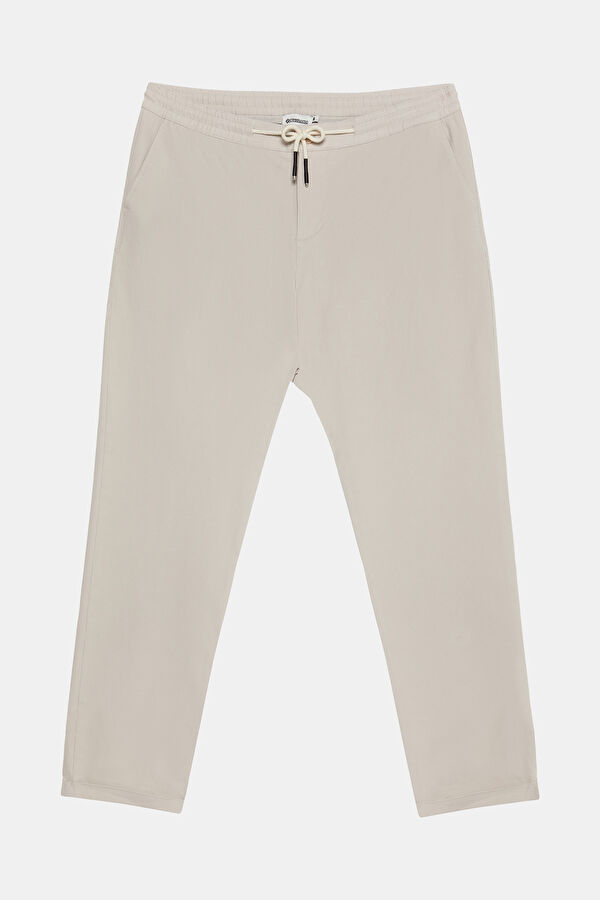 Stone Pipe Leg Men's Trousers