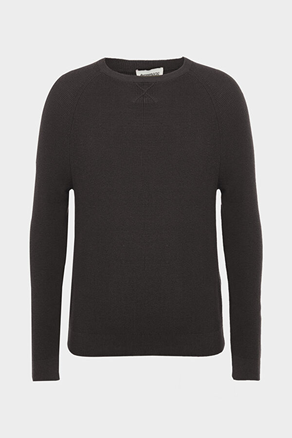 Black Knitted Men's Sweater 4