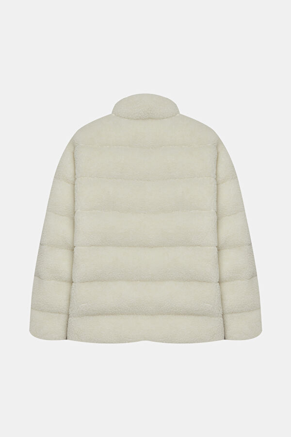 Stone Hooded Puffer Jacket for Men 2