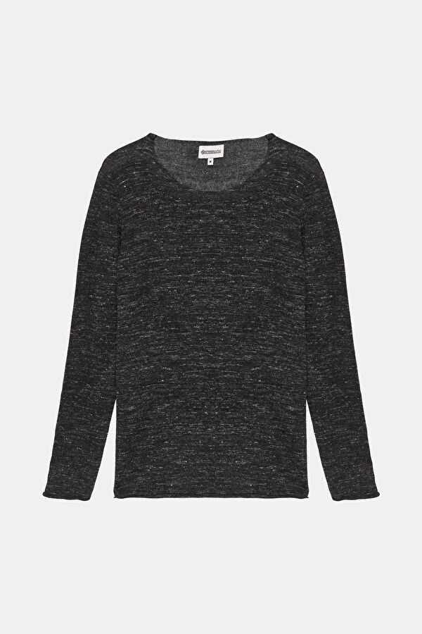 Anthracite Knit Men's Sweater 3