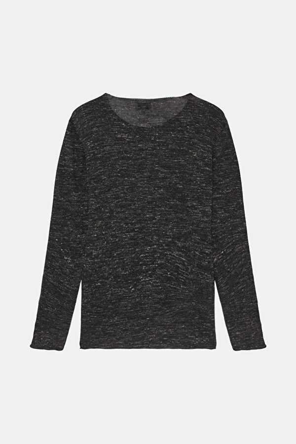 Anthracite Knit Men's Sweater 4