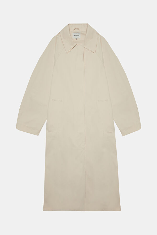 Beige Women's Trench Coat