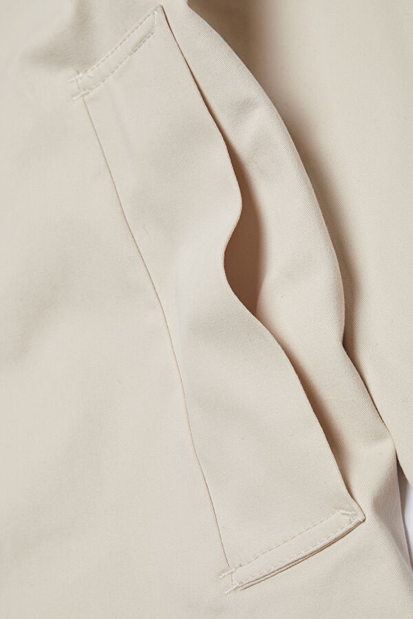 Beige Women's Trench Coat 4