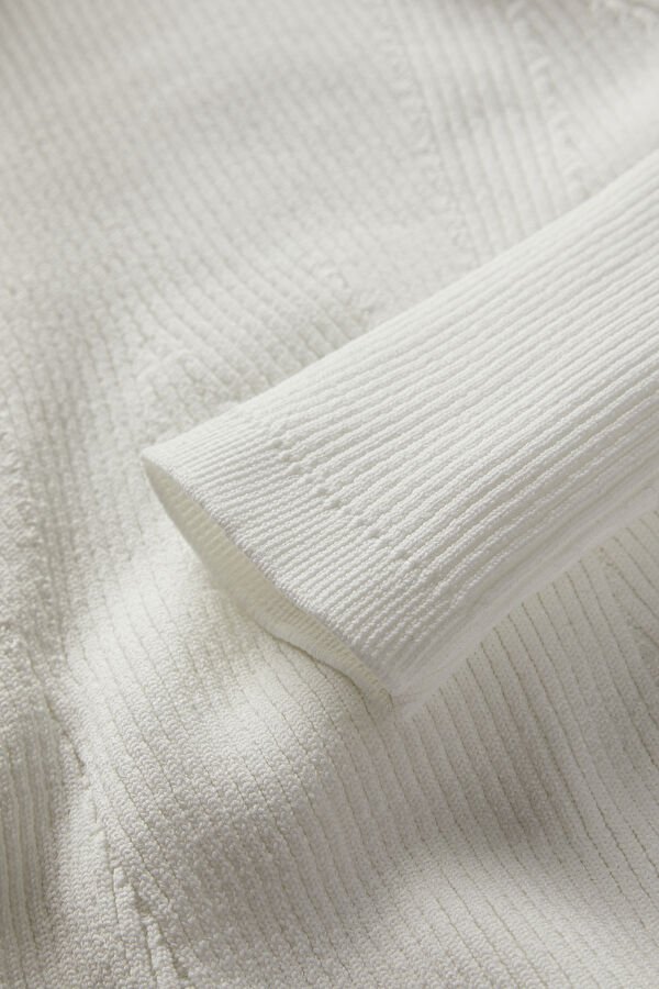 Ecru Tricot Jersey 3